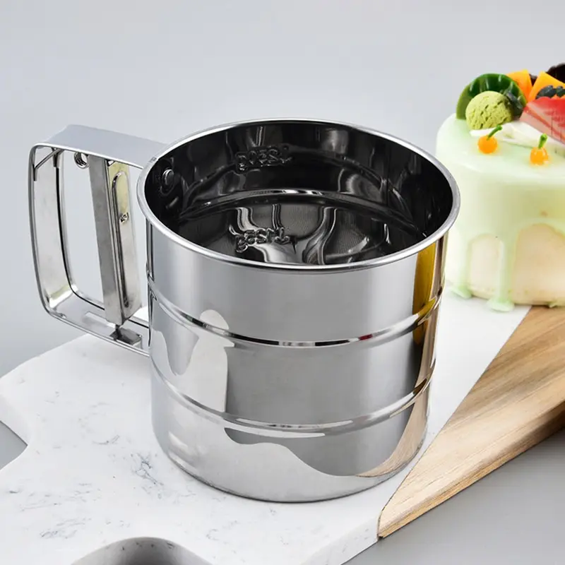1pc-Stainless-Steel-Flour-Sifter-For-Baking-Powder-Sugar-Shaker-With-Hand-Press-Design-Fine-Mesh